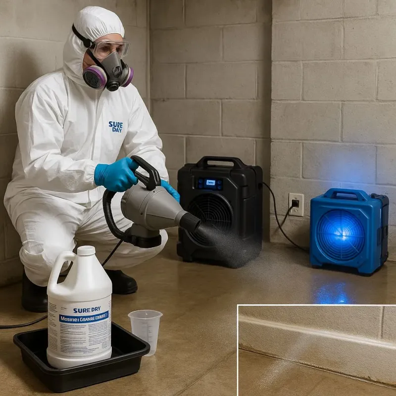 Sanitization and Odor Removal process in Marysville, WA